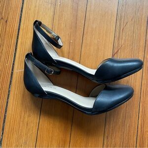 Jocelyn Black Pashion Convertible heels flats Round Toe 9 or 9.5 size 10